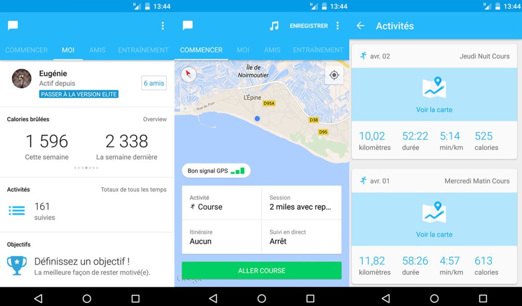 runkeeper-application-course à pied-running