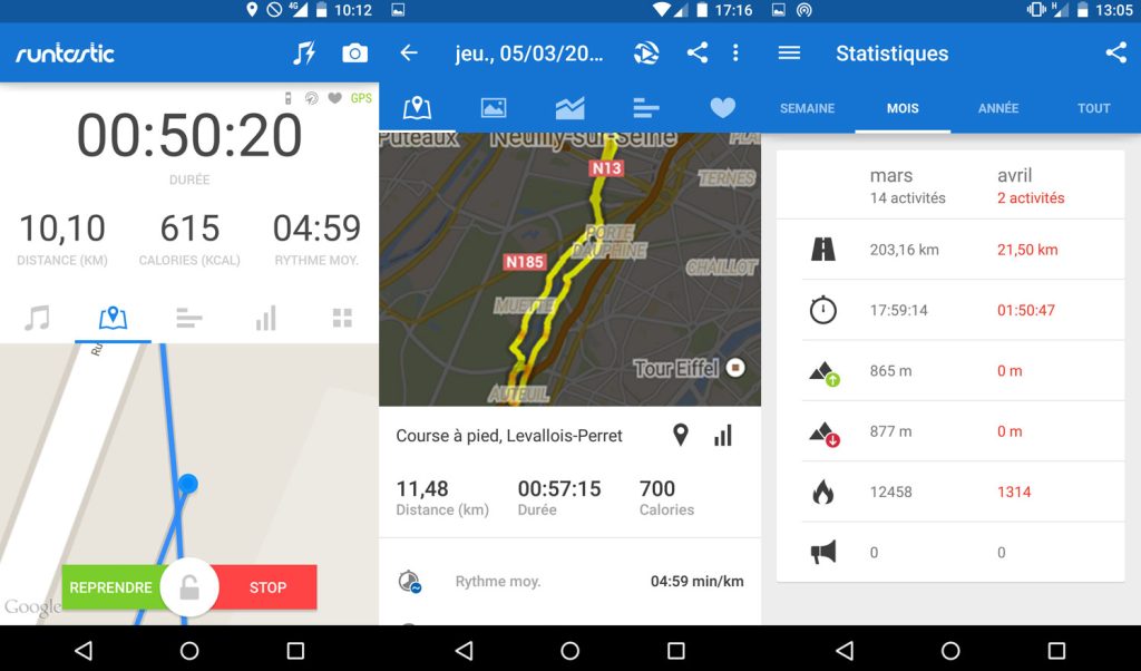 runtastic-application-course à pied-running
