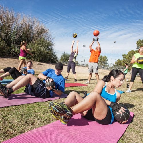 Cours outdoor, en extérieur, Lyon, Eugénie Coaching, bootcamp