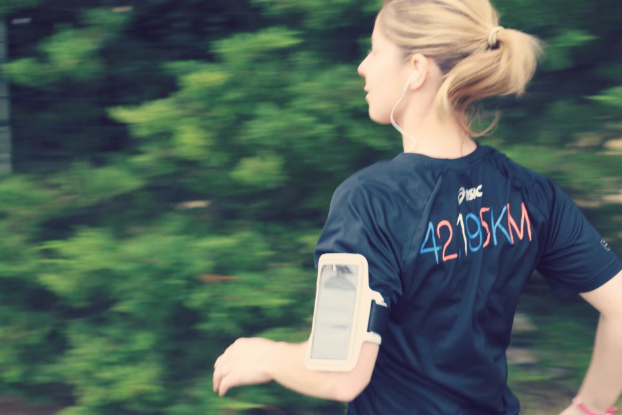 Courir avec une application